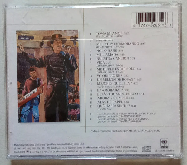 La Mafia - Hits De Colección Vol. 1 (CD, Comp) - Image 2