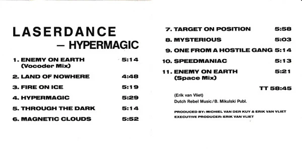 Laserdance - Hypermagic (CD, Album) - Image 5