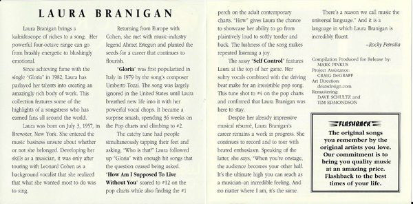 Laura Branigan - Gloria And Other Hits (CD, Comp) - Image 2