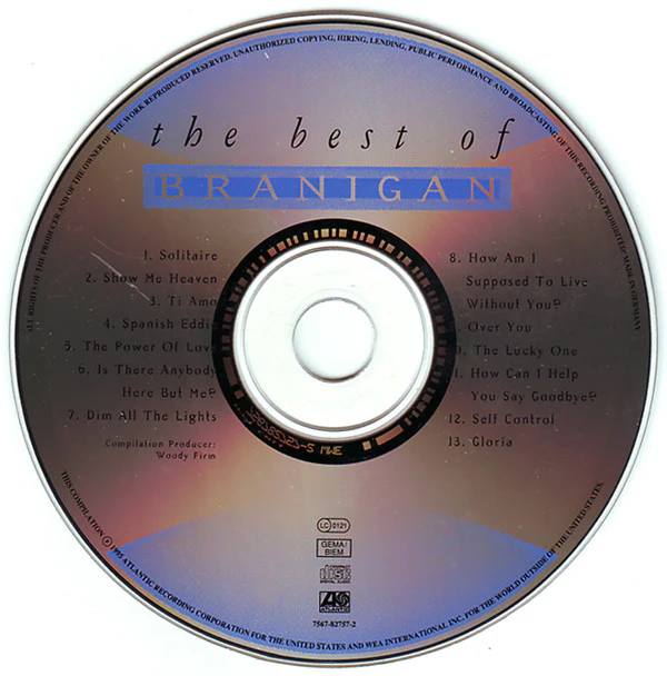 Laura Branigan - The Best Of Branigan (CD, Comp) - Image 4