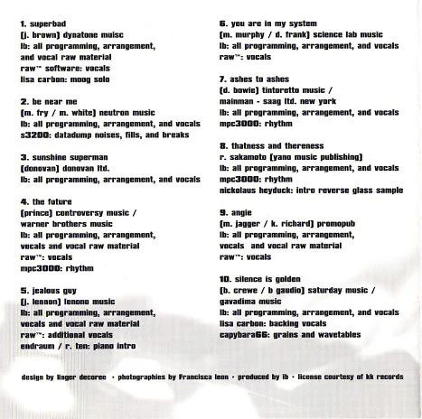 LB* - Pop Artificielle (CD, Album) - Image 2