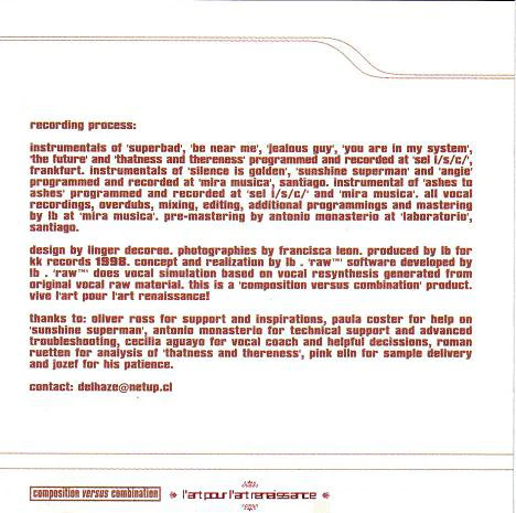 LB* - Pop Artificielle (CD, Album) - Image 3