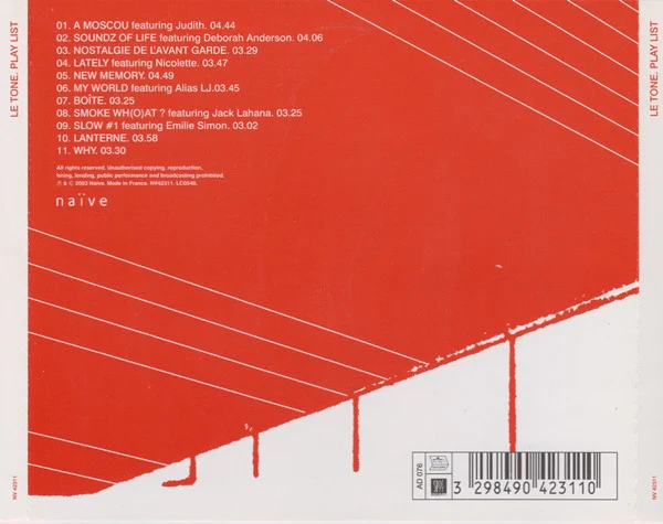 Le Tone - Play List (2xCD, Album) - Image 2