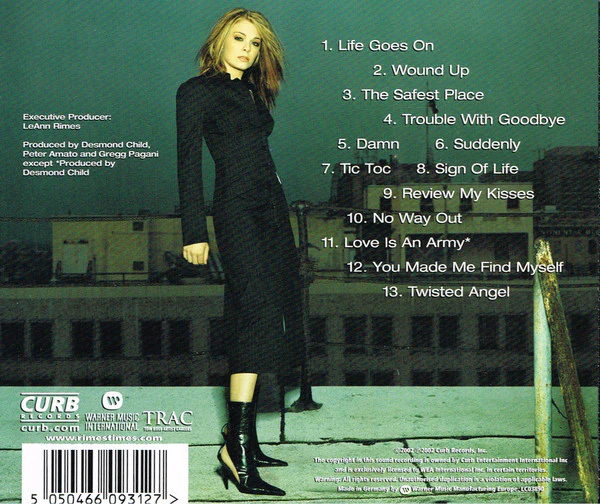 LeAnn Rimes - Twisted Angel (CD, Album) - Image 2