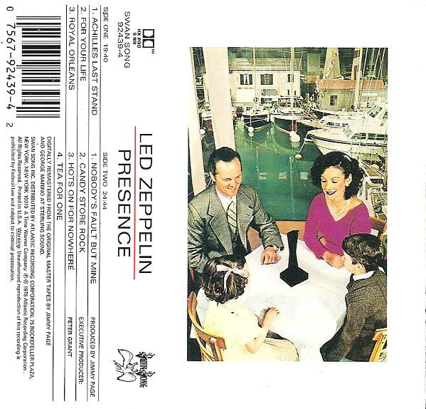 Led Zeppelin - Presence (Cass, Album, RE, RM)