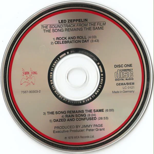 Led Zeppelin - The Soundtrack From The Film The Song Remains The Same (2xCD, Album, RE) - Image 5