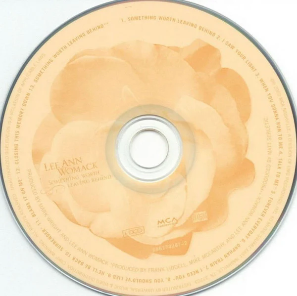Lee Ann Womack - Something Worth Leaving Behind (HDCD, Album) - Image 3