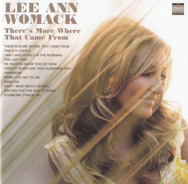 Lee Ann Womack - There's More Where That Came From (CD, Album, RE)