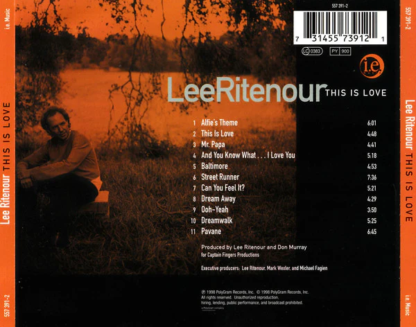 Lee Ritenour - This Is Love (CD, Album) - Image 2