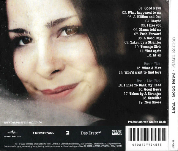 Lena* - Good News · Platin Edition (CD, Album, Ltd, RE, S/Edition, Dig) - Image 2