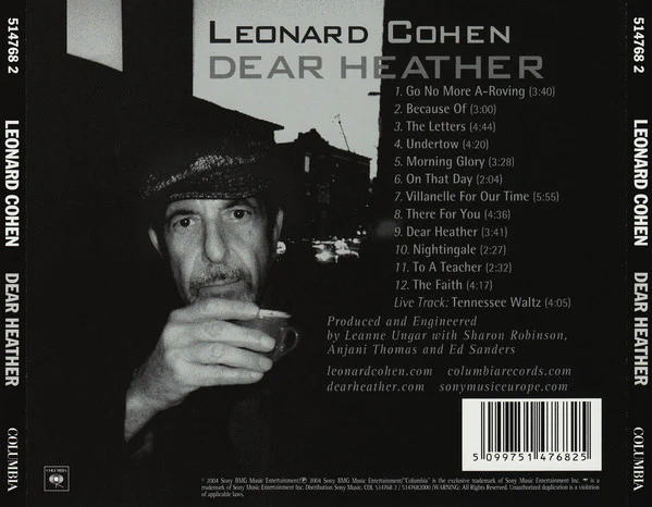 Leonard Cohen - Dear Heather (CD, Album) - Image 2