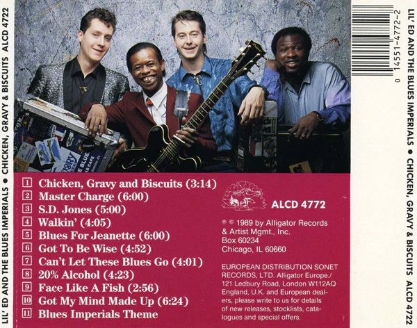 Lil' Ed And The Blues Imperials - Chicken, Gravy & Biscuits (CD, Album) - Image 2
