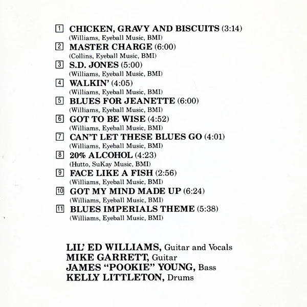 Lil' Ed And The Blues Imperials - Chicken, Gravy & Biscuits (CD, Album) - Image 5