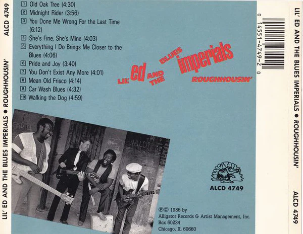 Lil' Ed And The Blues Imperials - Roughhousin' (CD) - Image 2