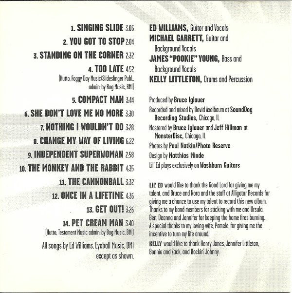 Lil' Ed & The Blues Imperials* - Get Wild! (CD, Album) - Image 3