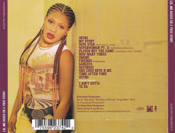 Lil' Mo - Based On A True Story (CD, Album) - Image 2