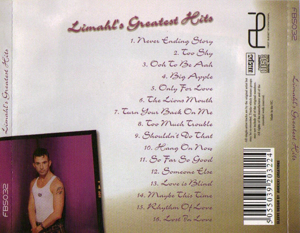 Limahl - Limahl's Greatest Hits (CD, Comp) - Image 4