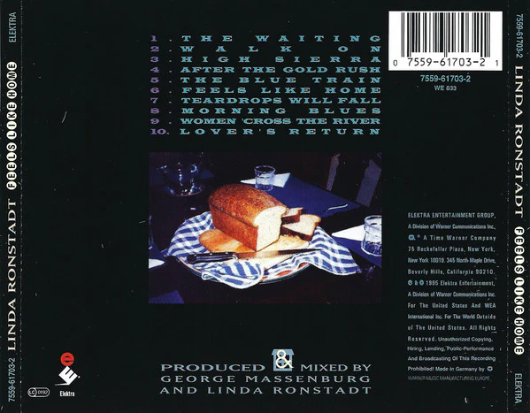 Linda Ronstadt - Feels Like Home (CD, Album) - Image 2