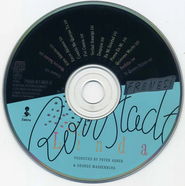 Linda Ronstadt - Frenesí (CD) - Image 3
