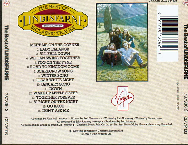 Lindisfarne - The Best Of Lindisfarne - 16 Classic Tracks (CD, Comp) - Image 4