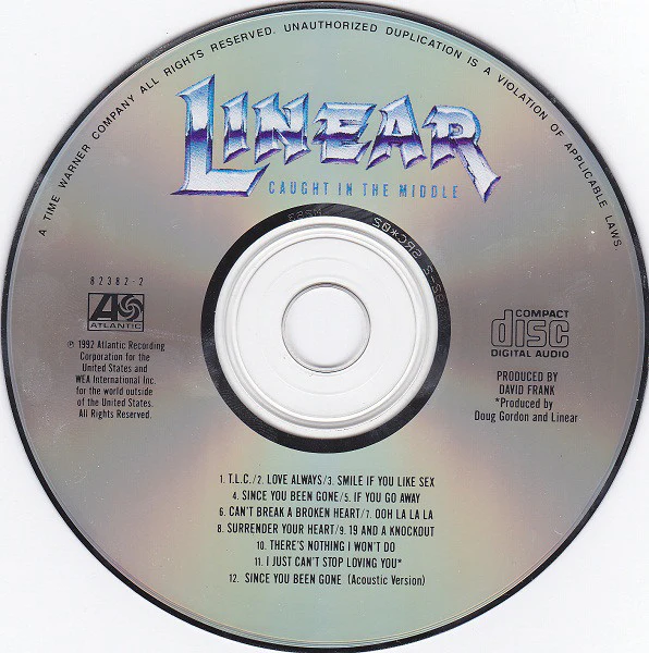 Linear - Caught In The Middle (CD, Album) - Image 2