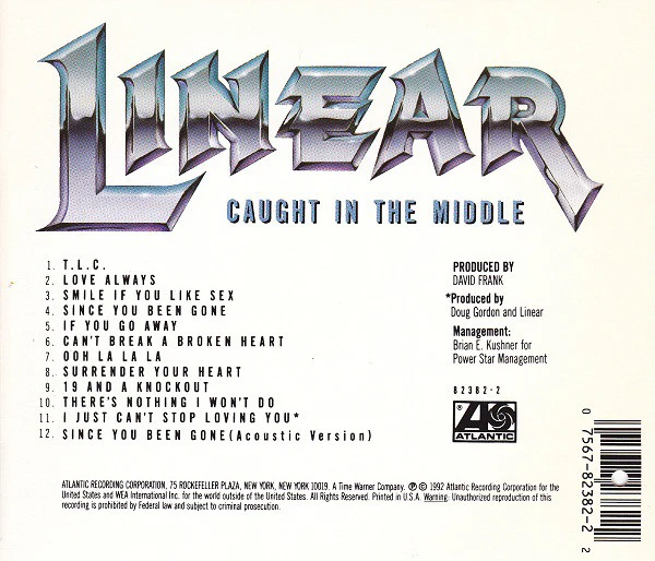 Linear - Caught In The Middle (CD, Album) - Image 3