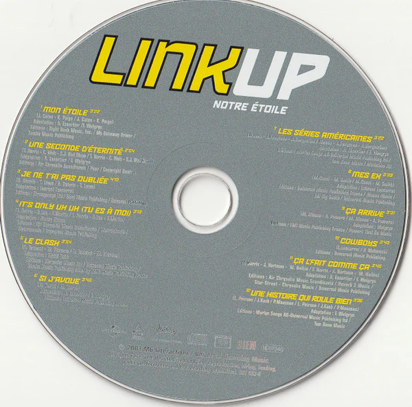 Linkup - Notre Étoile (CD, Album) - Image 3