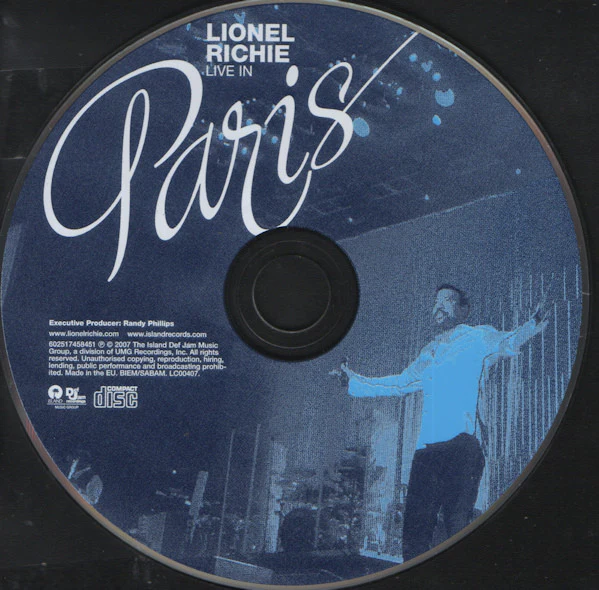 Lionel Richie - Live (CD, Album) - Image 2
