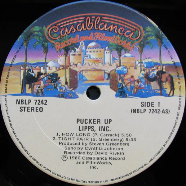 Lipps, Inc. - Pucker Up (LP, Album) - Image 3