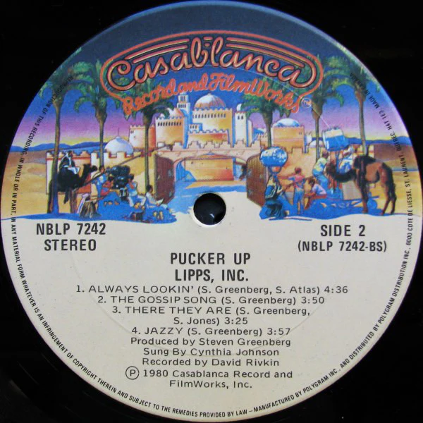 Lipps, Inc. - Pucker Up (LP, Album) - Image 4