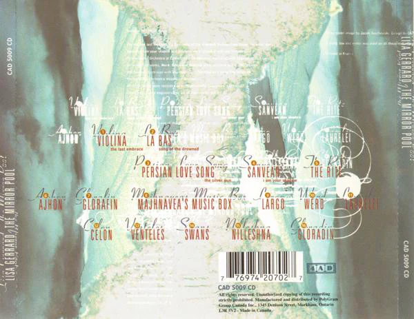 Lisa Gerrard - The Mirror Pool (CD, Album) - Image 2
