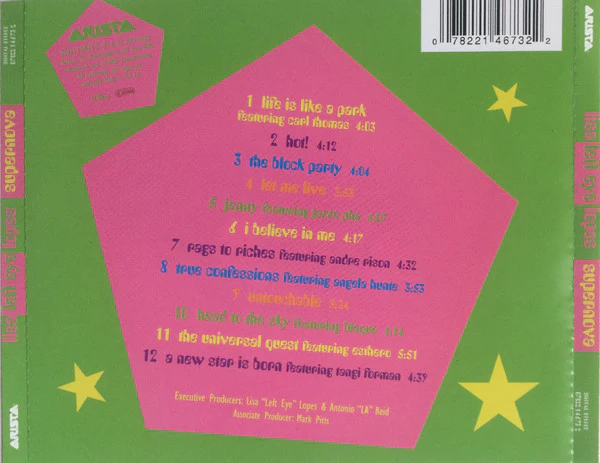 Lisa Left Eye Lopes* - Supernova (CD, Album) - Image 2