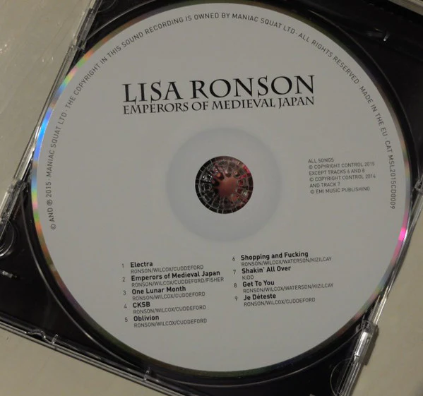 Lisa Ronson - Emperors Of Medieval Japan (CD, Album) - Image 2