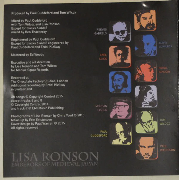 Lisa Ronson - Emperors Of Medieval Japan (CD, Album) - Image 4