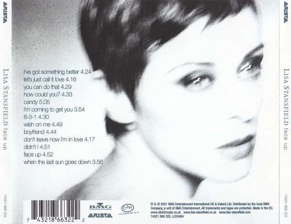 Lisa Stansfield - Face Up (CD, Album) - Image 2