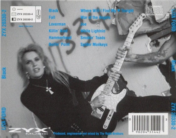 Lita Ford - Black (CD, Album) - Image 2