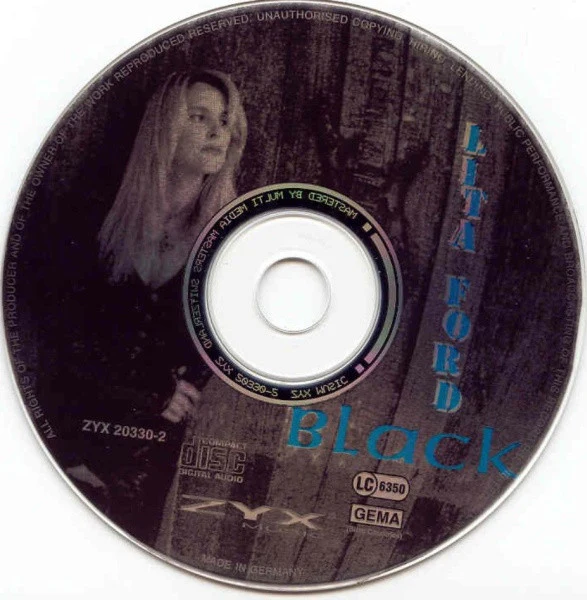 Lita Ford - Black (CD, Album) - Image 3
