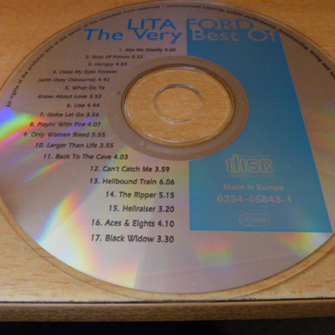 Lita Ford - The Very Best (CD, Comp, Unofficial) - Image 4