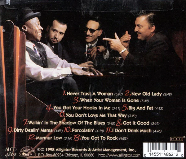 Little Charlie And The Nightcats - Shadow Of The Blues (HDCD, Album) - Image 2