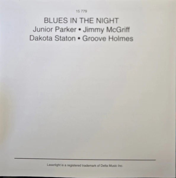 Little Junior Parker / Jimmy McGriff / Dakota Staton / Richard "Groove" Holmes - Blues In The Night (CD, Comp) - Image 4
