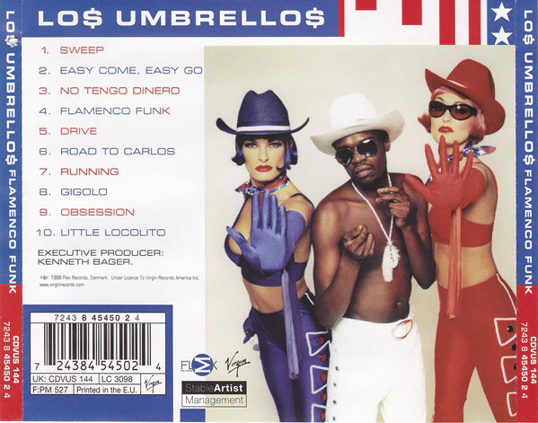 Lo$ Umbrello$* - Flamenco Funk (CD, Album) - Image 2