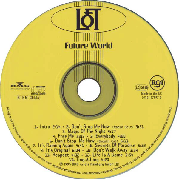 Loft - Future World (CD, Album, Spe) - Image 3