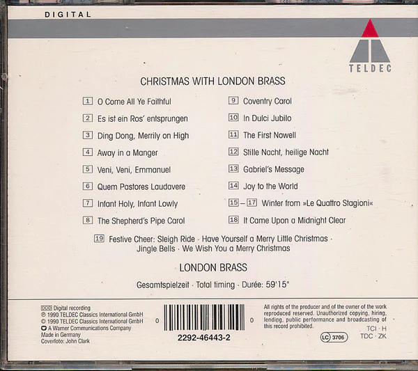 London Brass - Christmas With London Brass (CD) - Image 2