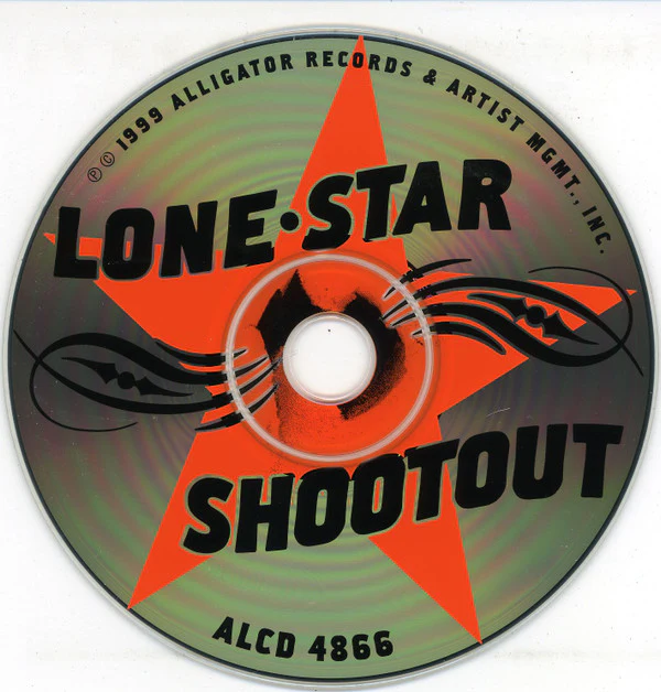 Lonnie Brooks ★ Long John Hunter ★ Phillip Walker - Lone Star Shootout (CD, Album) - Image 3
