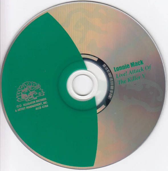 Lonnie Mack - Live! - Attack Of The Killer V (CD, Album, RM, RP) - Image 3