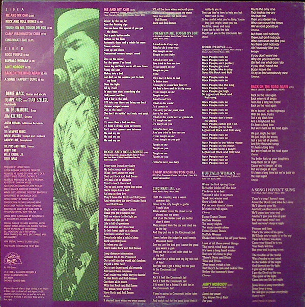 Lonnie Mack - Second Sight (LP, Album) - Image 2