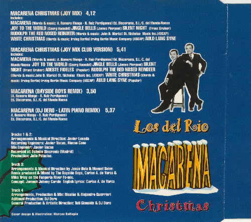 Los Del Rio - Macarena Christmas (CD, Maxi) - Image 3