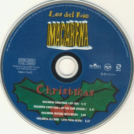 Los Del Rio - Macarena Christmas (CD, Maxi) - Image 4