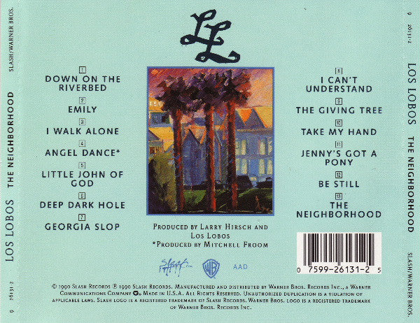 Los Lobos - The Neighborhood (CD, Album) - Image 2
