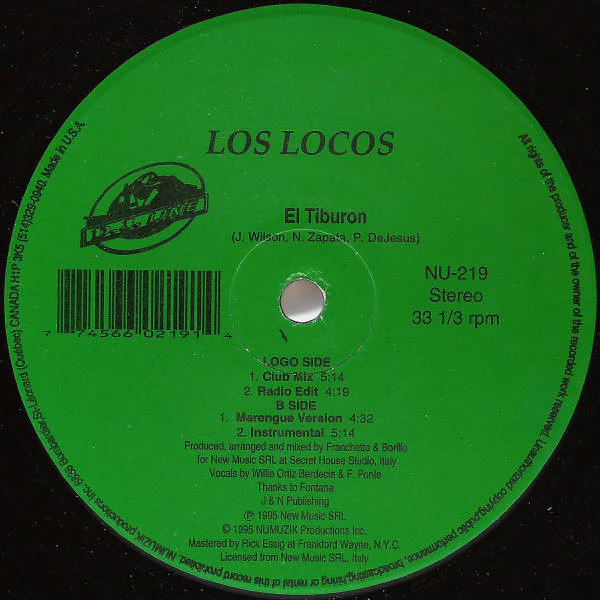 Los Locos - El Tiburon (12")